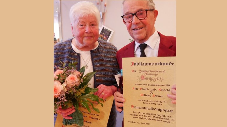 JGV Rosenhügel - Diamantkönigspaar JGV Rosenhügel - Diamantkönigspaar