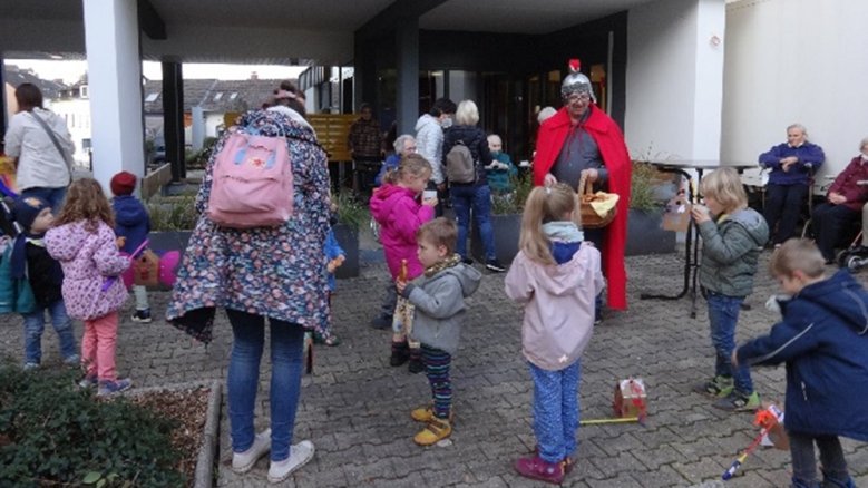 Sankt Martin im Seniorenheim