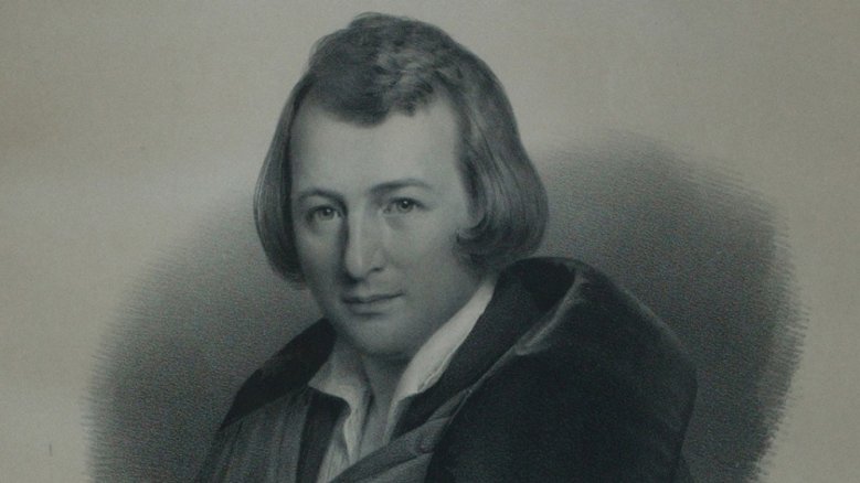 Heinrich Heine -Lithografie von Julius Giere Heinrich Heine -Lithografie von Julius Giere