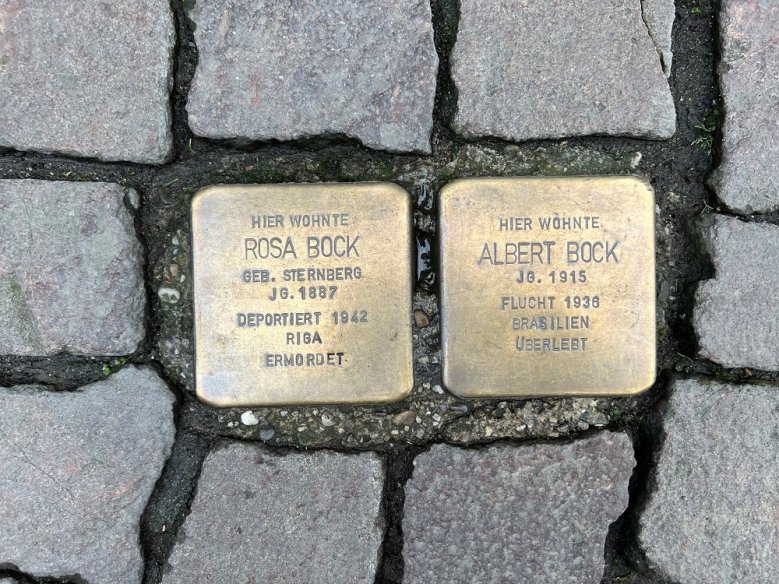 Stolperstein Bock Stolperstein Bock