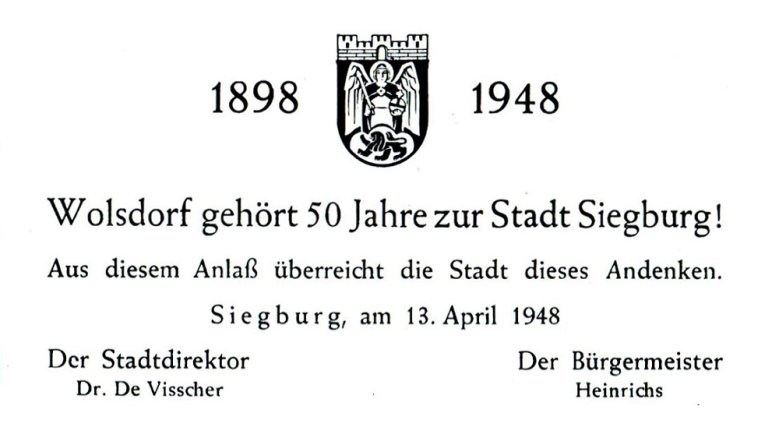 Urkunde Urkunde