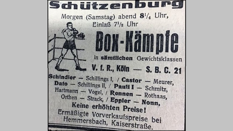 Boxanzeige Boxanzeige