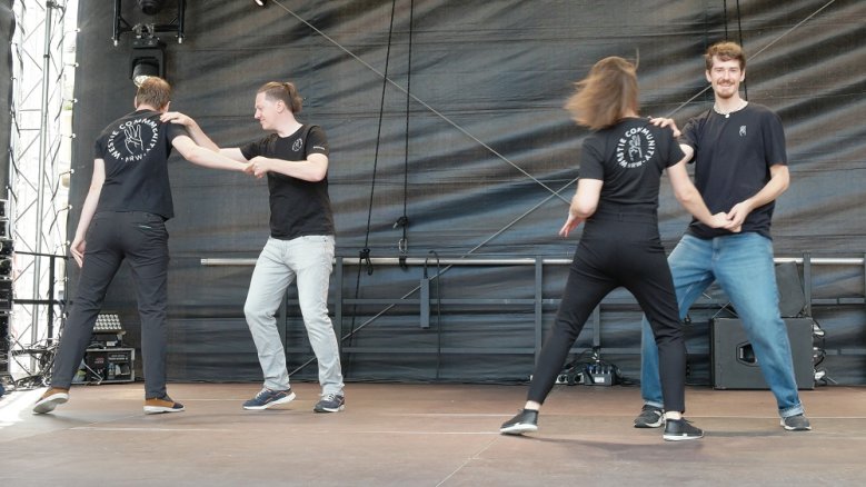 RRC Siegburg West Coast Swing Zwei West-Coast-Swing-Tanzpaare