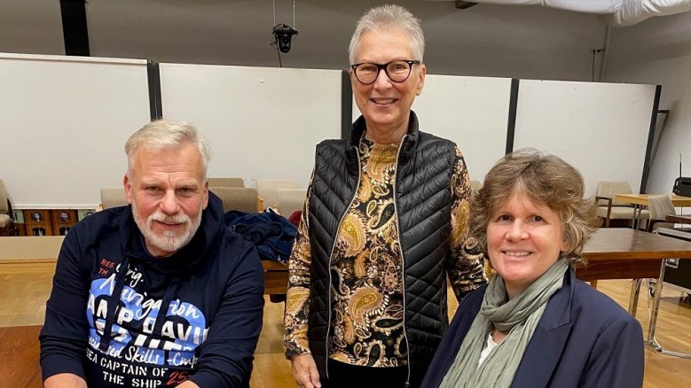 Beratungsgremium Inklusion Hans-Jürgen Rohe, Liselotte Nowak und Britta Meerbeck-Blum