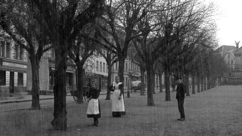 Markt um 1910 Markt um 1910