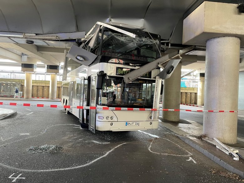 Unfall Busbahnhof Unfall Busbahnhof