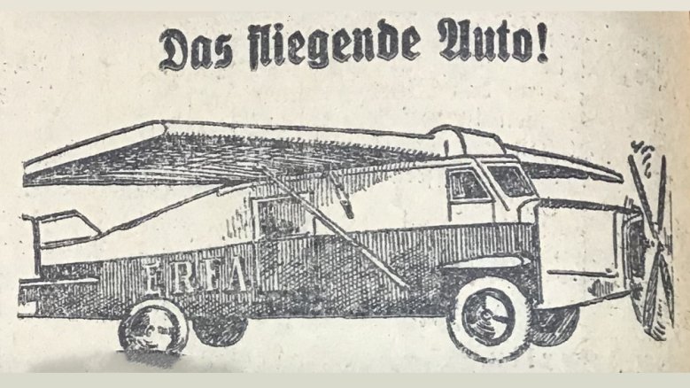 Fliegendes Auto Fliegendes Auto