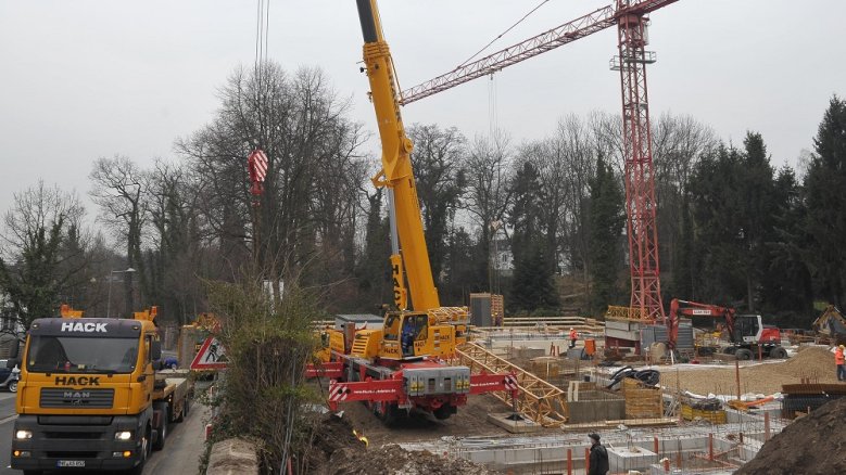 Kranaufbau Kranaufbau