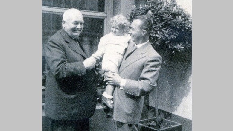Linder 3 Generationen um 1956 Linder 3 Generationen um 1956