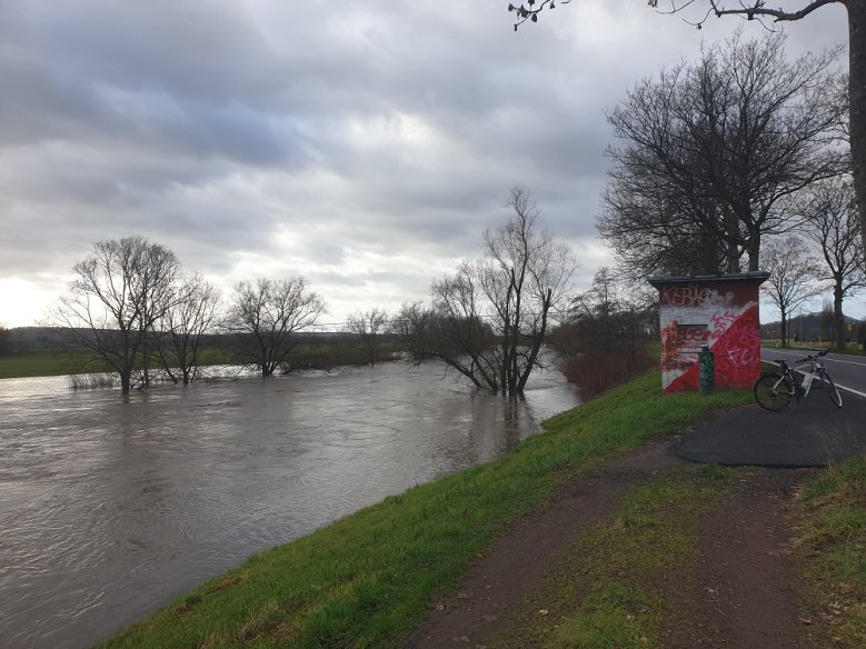 Hochwasser an der Sieg Hochwasser an der Sieg