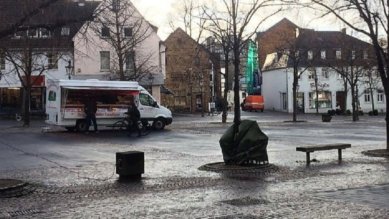 Leerer Markt Leerer Markt