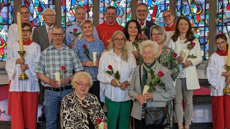 Jubelkommunion Gruppenfoto