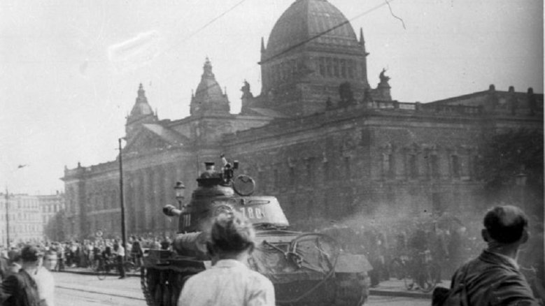 Panzer durch Leipzig