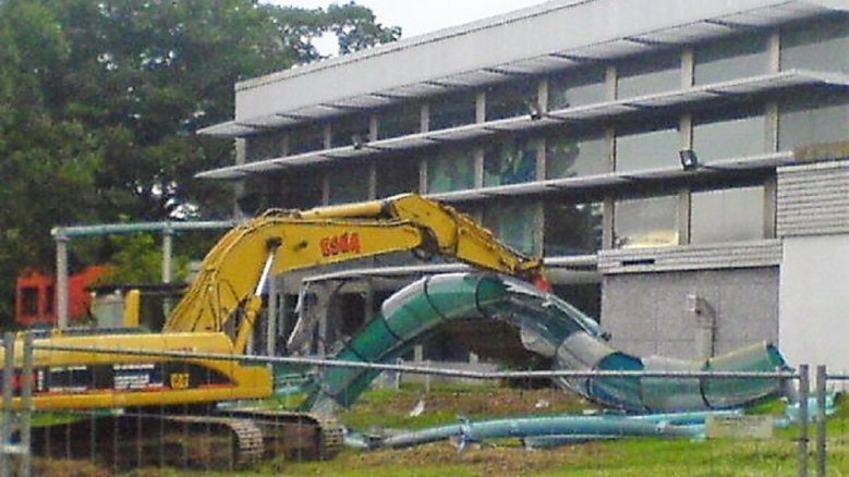 Hallenbad Baustelle Hallenbad Baustelle