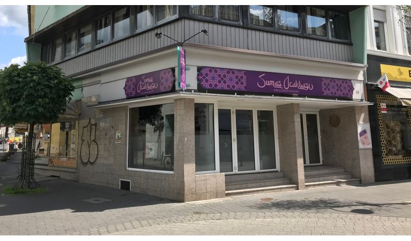 Filmdreh Kaiserstraße Für Dreharbeiten eingerichtetes Schnellrestaurant.