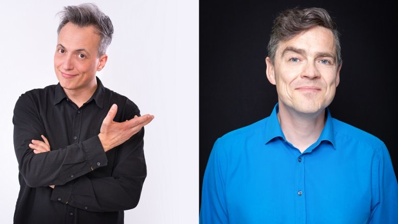 Olaf Bossi und Henning Schmidtke Olaf Bossi, links, und Henning Schmidtke