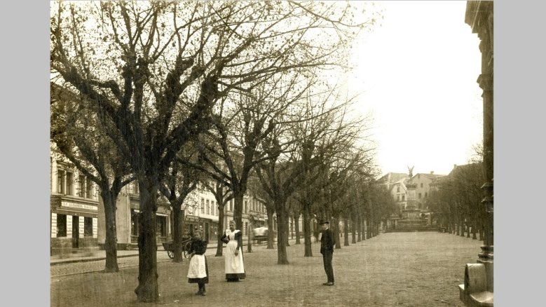 Markt um 1910 Markt um 1910
