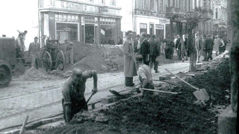 Rhenag Kaiserstraße um 1950 Rhenag Kaiserstraße um 1950