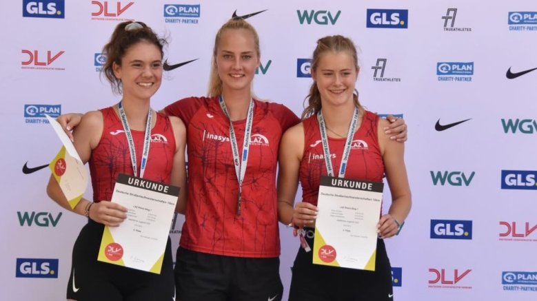LAZ Maya Langhammer, Sonja Vernikov und Celine Schneider