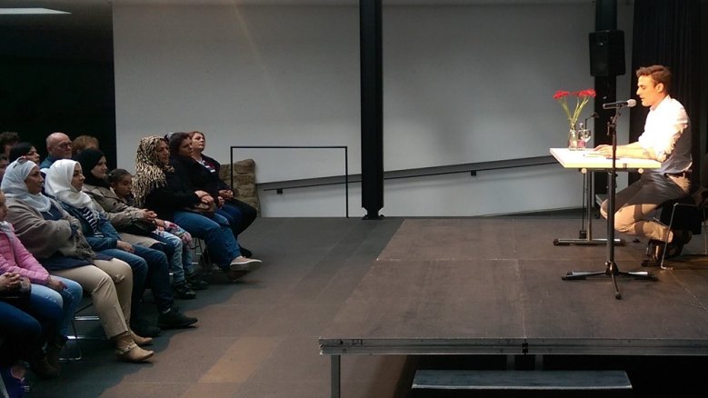 Lesung Schreiber Constantin Schreiber bei einer Lesung im Stadtmuseum