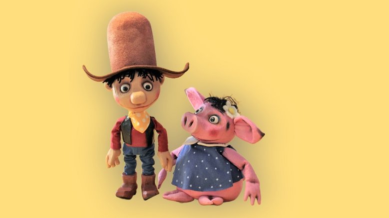 Cowboy Klaus und sein Schwein Lisa Cowboy Klaus und sein Schwein Lisa