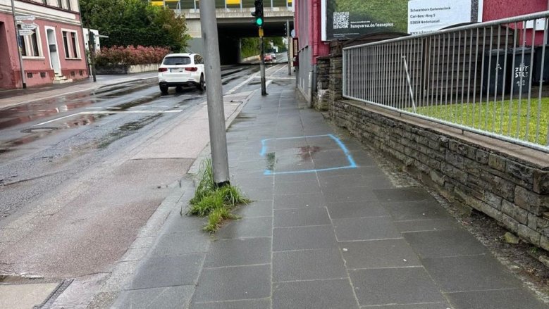 Wasserrohrbruch Zeithstraße Wasserrohrbruch Zeithstraße