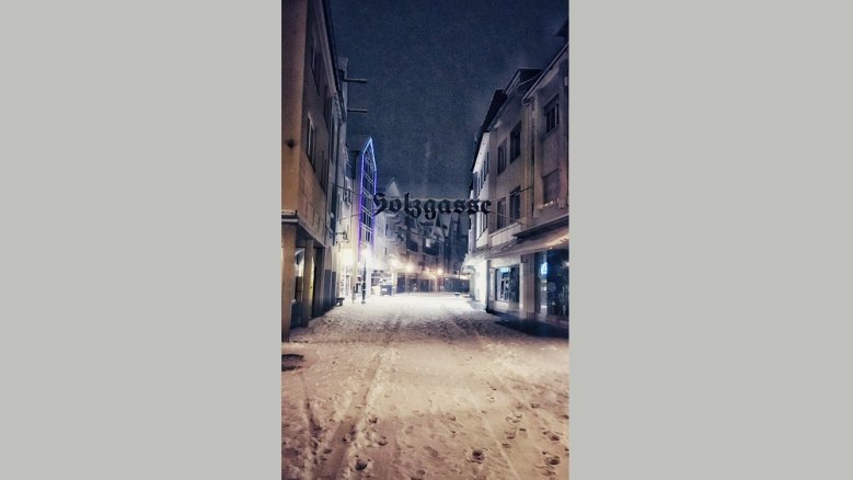 Schnee Holzgasse Schnee Holzgasse