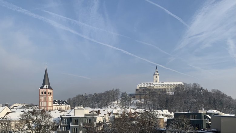 Schnee auf dem Michaelsberg Schnee auf dem Michaelsberg