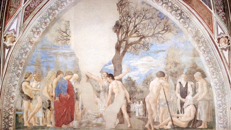 Piero della Francesca: Der Tod Adams Piero della Francesca: Der Tod Adams