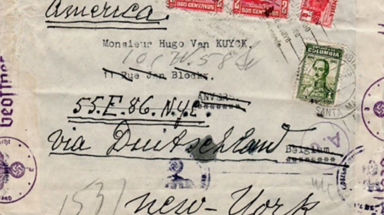 Brief Hugo Van Kuyck Brief Hugo Van Kuyck