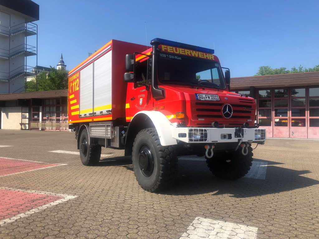 Bild vom Rüstwagen der Freiwilligen Feuerwehr Siegburg