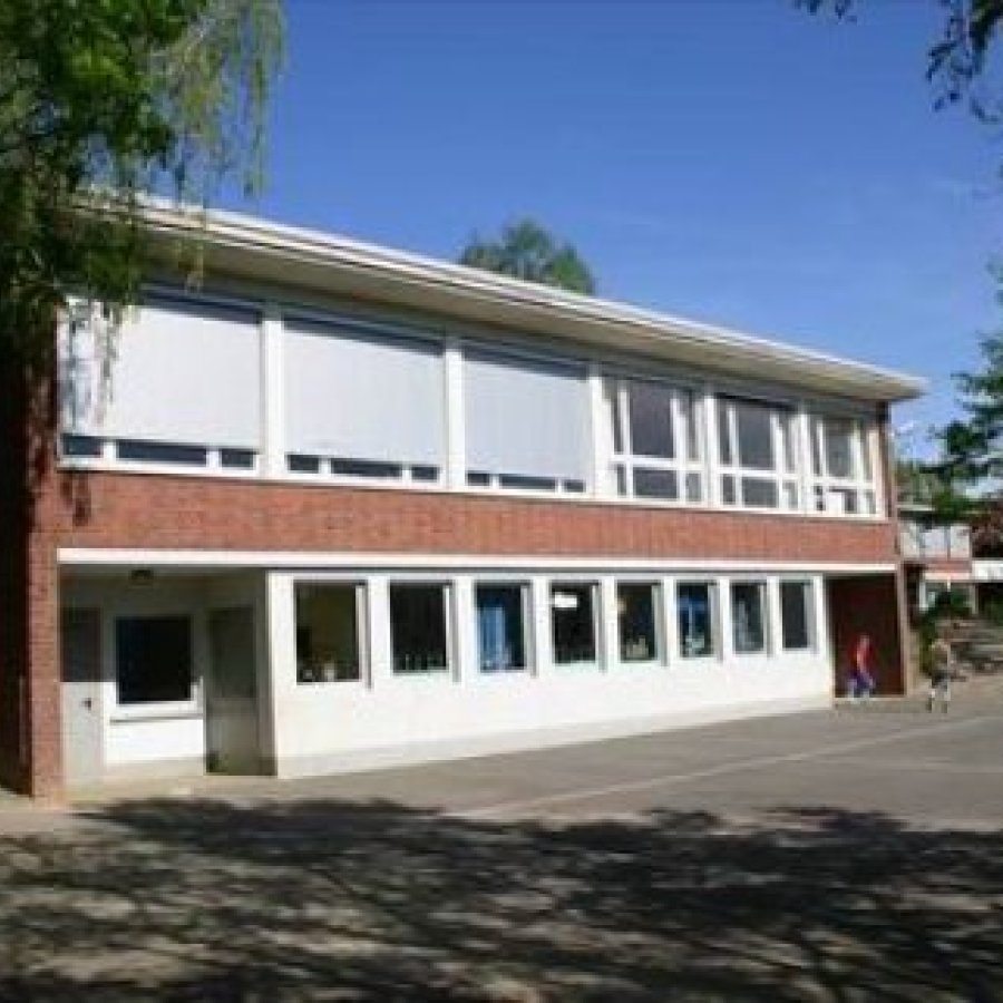 Das Bild zeigt das Gebäude der Gemeinschaftsgrundschule Kaldauen
