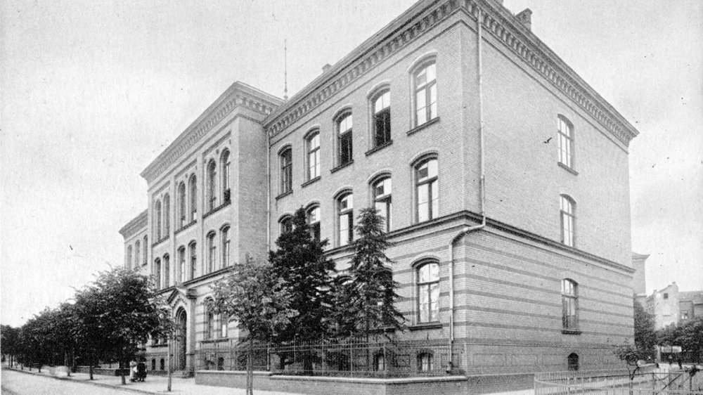 Lehrerseminar an der Humperdinckstraße um 1900