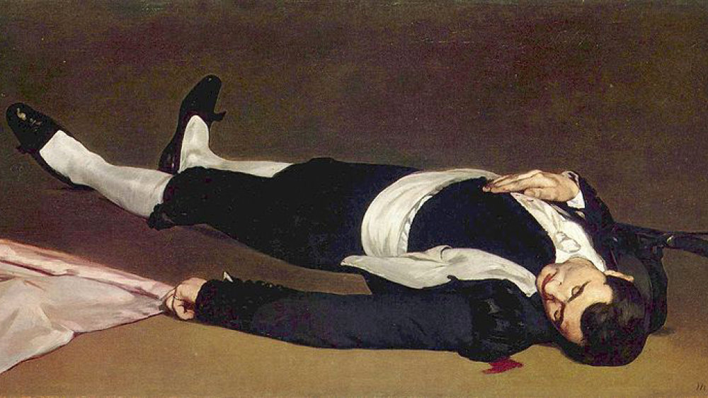 "Toter Torrero", Bild von Manet aus dem Jahre 1864/1865