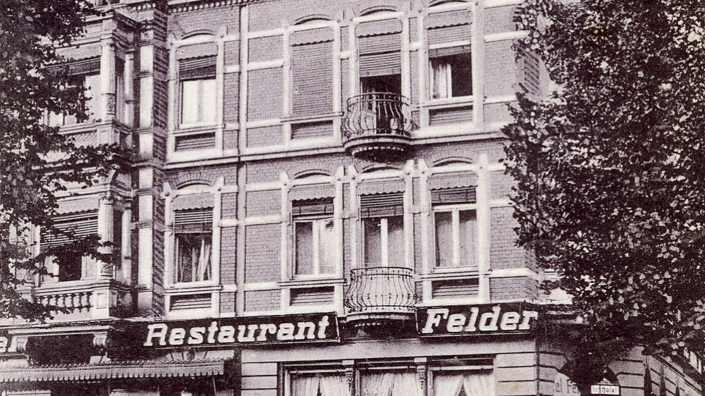 Hotel Felder in der Wilhelmstraße, 1913