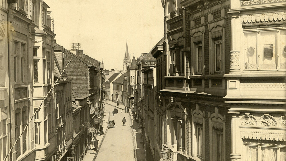 Kaiserstraße um 1910