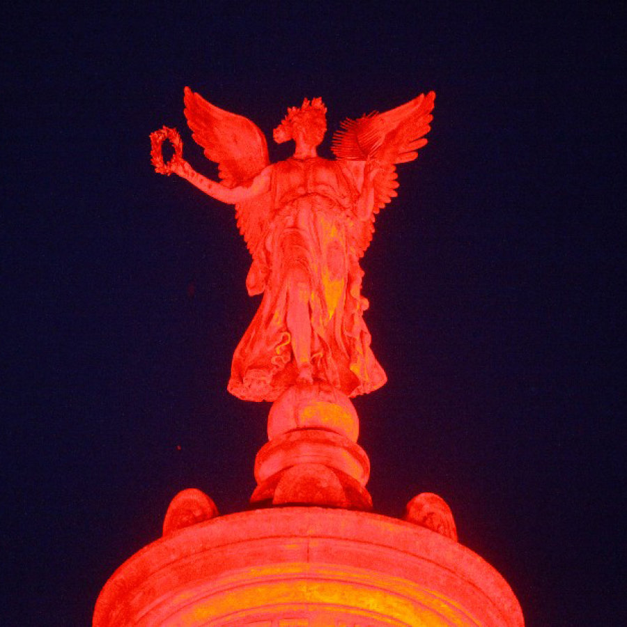 Night-of-Light-Denkmal am Markt