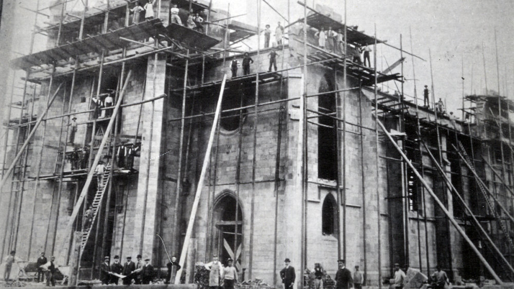 Bau der Annokirche