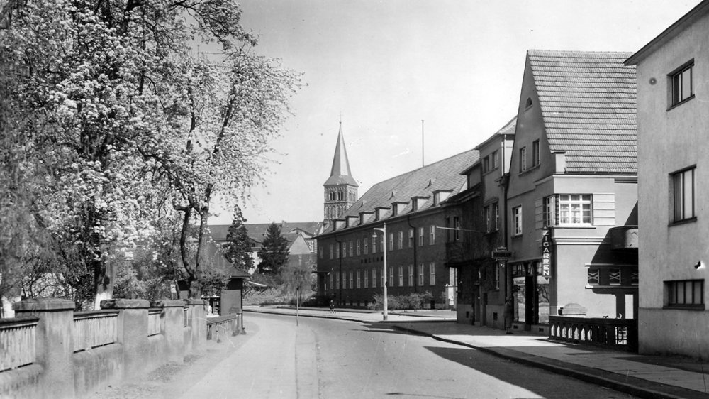Neue Poststraße Anfang der 1930 Jahre