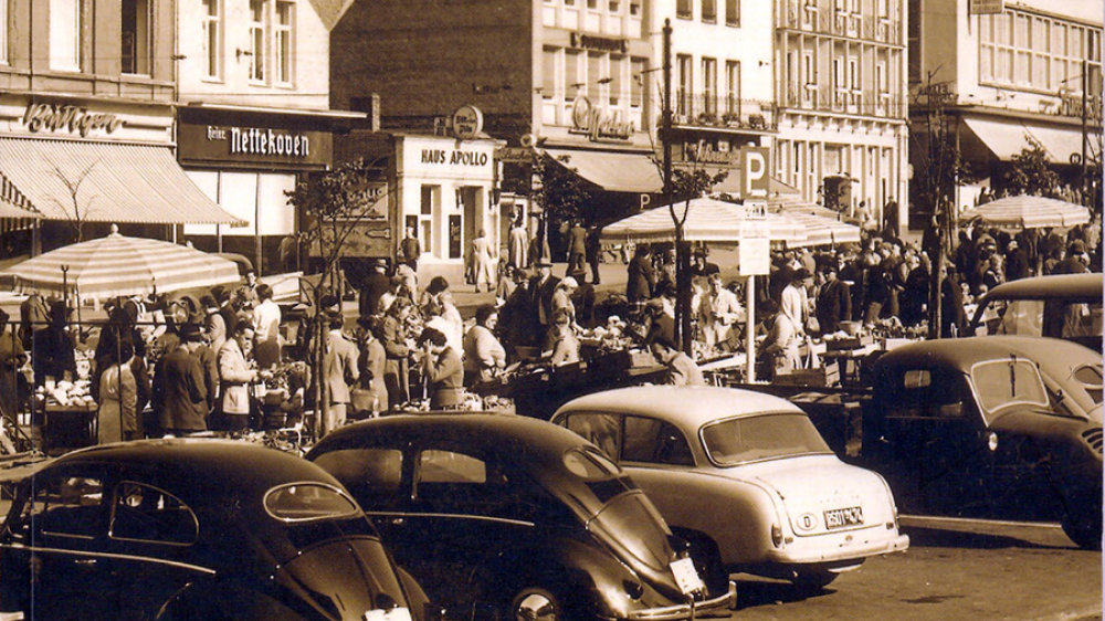 Markt in den 1960er Jahren