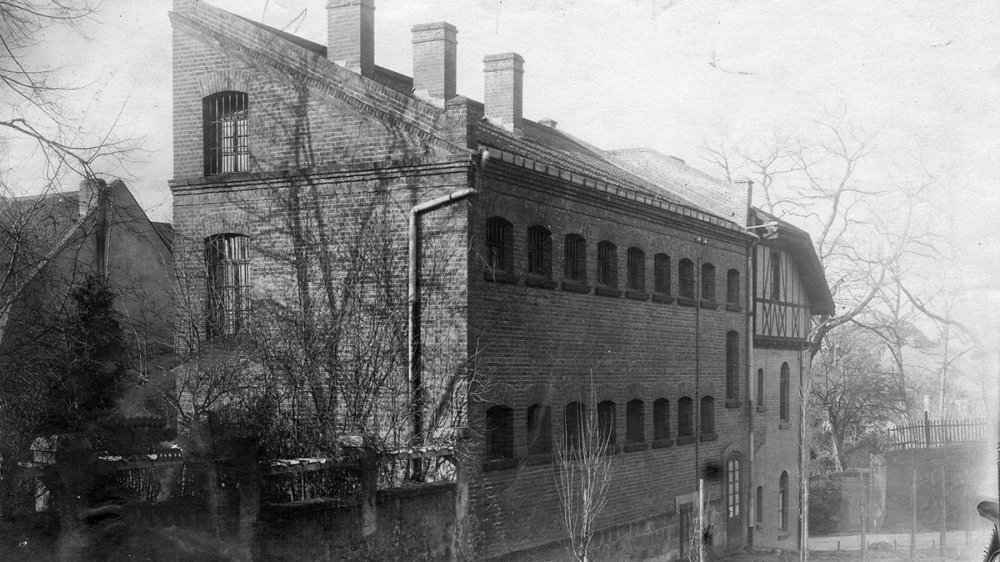Das Polizeigefängnis am Michaelsberg 1927