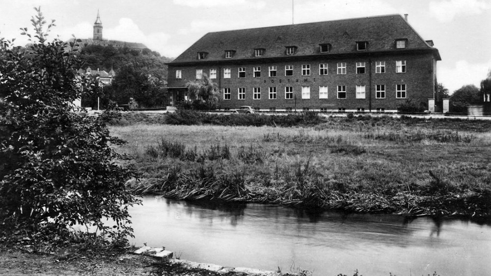 Die Post in Siegburg in den 1960er Jahren