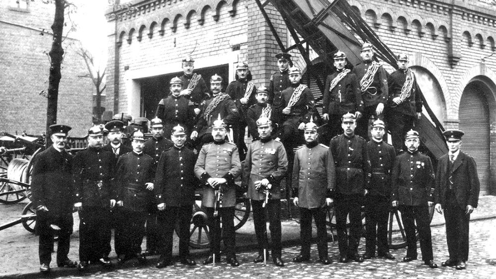 Siegburger Feuerwehr um 1910