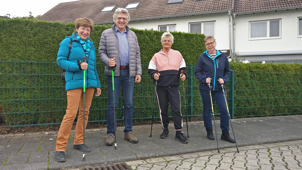 BG Deichhaus - Gudrun Ginkel, Norbert Ginkel, Uschi Nücken und Anne Braukmann