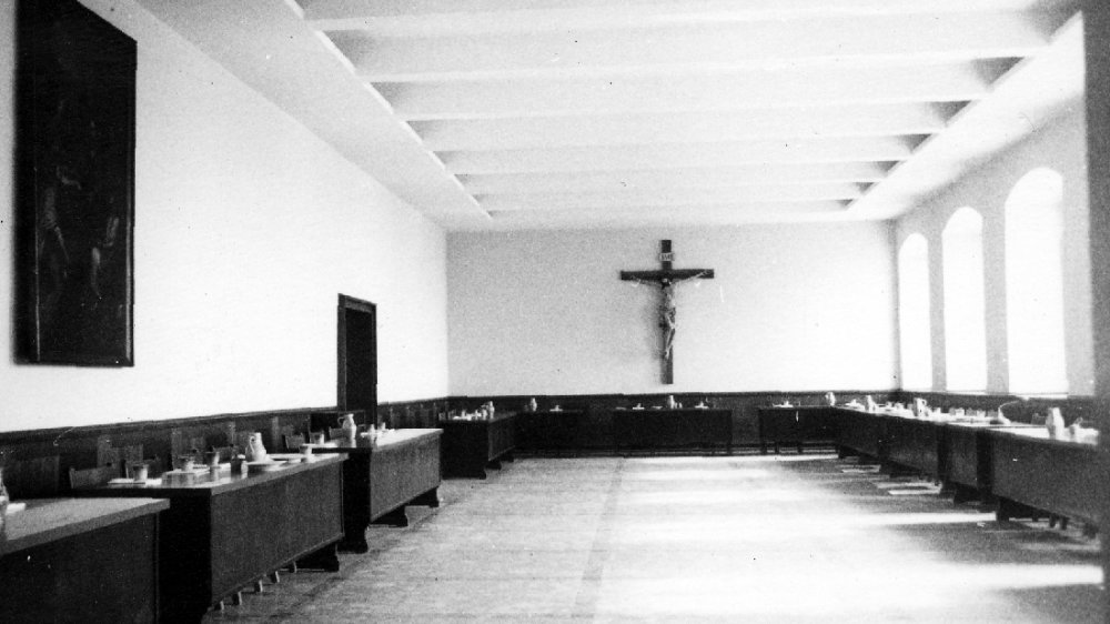 Abtei-Innenraum in den 1970er Jahren