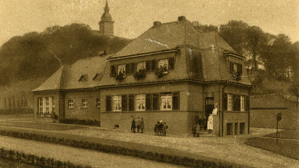 Wohlfahrtshaus des DRK am Kleiberg um 1930