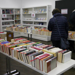 Bücherflohmarkt in der Stadtbibliothek
