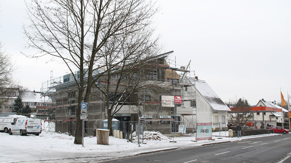 Neubau eines Mehrfamilienhauses am Ortseingang von Kaldauen 2010