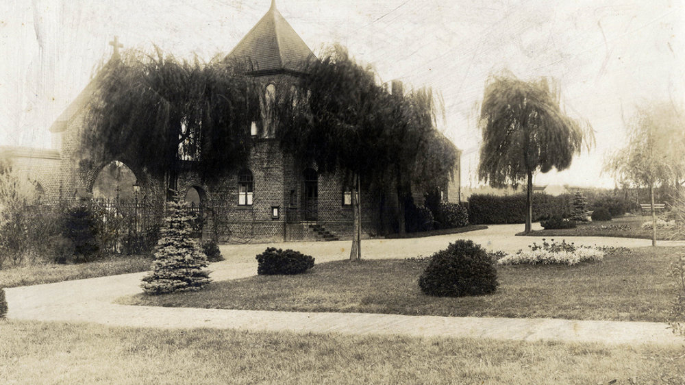 Eingang Nordfriedhof 1914