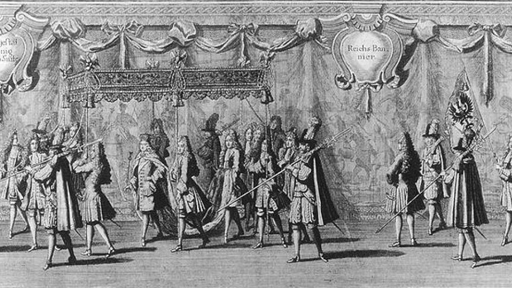 Krönungszug 1701 - Friedrich III. krönt sich 